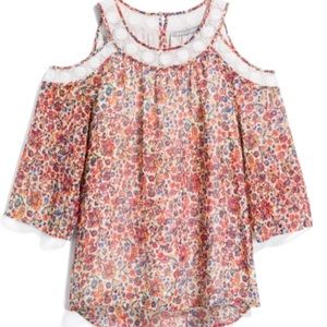 Daniel Rainn cold shouldered top size S